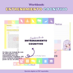 WORKBOOK: ENTRENAMIENTO COGNITIVO